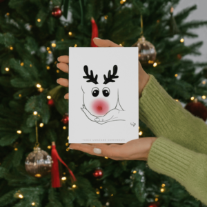 Voščilnica "Rudolf"